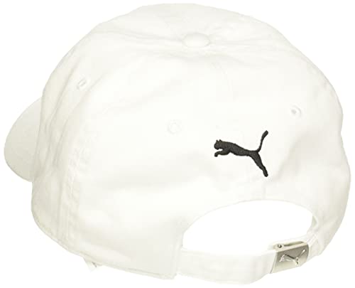 21QD9FEVpkS.jpg PUMA Gorra ajustable Evercat para mujer Blanco Negro