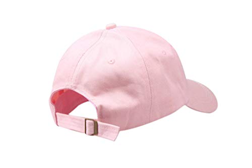21WLSflB27L.jpg Gorra de Béisbol Mujer Hombre Unisex Verano Aire Libre Amor Visor Sombrero Ajustable Gorra Color Sólido Sombrero Deportivo de Moda Aventuras Gorras de Sol Cámping Senderismo Pesca Rosa