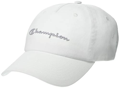 310Tj3ZDsML.jpg Champion Unisex Adult Dad Adjustable Cap White One Size US