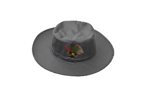 3166nGHNI6L.jpg Walker and Hawkes Sombrero Encerado Unisex ala Ancha Estilo Cazador