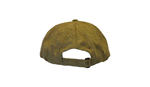 318XgwxncLL.jpg Walker and Hawkes Gorra de béisbol para niños Derby Tweed de piel talla única Salvia Claro