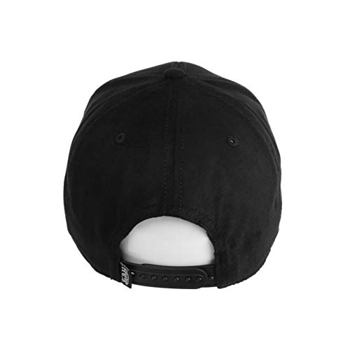31BrfTFkfUL.jpg Von Dutch Gorra de piel de camel para hombre Negro