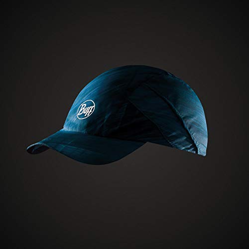 31CMmfPUoeL.jpg Buff Pro Run Cap - Deporte-Diademas Unisex Adulto Light Blue