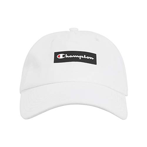 31CS04JlI6L.jpg Champion Gorra para hombre Blanco