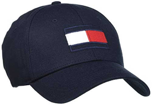 31CiyeQ7-EL.jpg Tommy Hilfiger Big Flag Cap Gorro/Sombrero Blue para Hombre