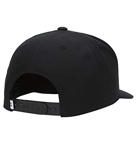 31GQGzLyyGL.jpg DC Shoes Badger Gorra con Cierre Ajustable a presión para Hombre ADYHA04043 Negro