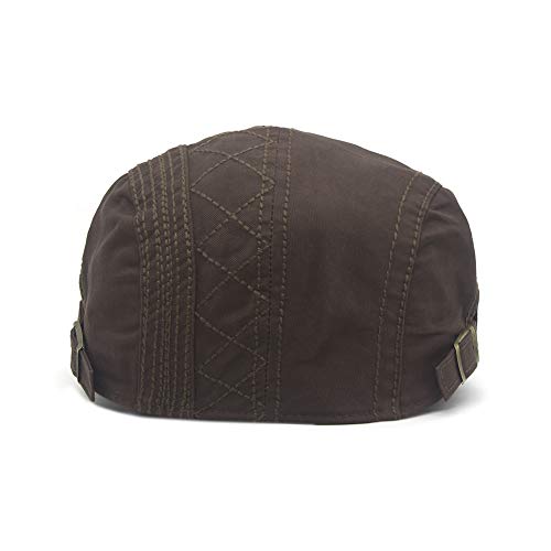 31TGbKBnlfL.jpg Adantico Unisex de la Boina Sombrero Marron oscuro