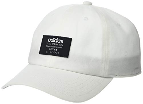 31UflCiwoML.jpg Adidas Impulse Relaxed Adjustable Cap - Gorro/Sombrero Hombre Blanco/ Onix