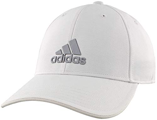 31V5Le9rteL.jpg Adidas Gorra De Decisión Para Hombre Blanco/Gris Claro