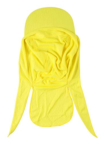 31XEu3rJ9eL.jpg Arcweg Pañuelo de Cabeza Bandanas Verano Gorros Piratas con Visera Transpirable UV Protección UPF 50+Deportes al Aire Libre Amarillo