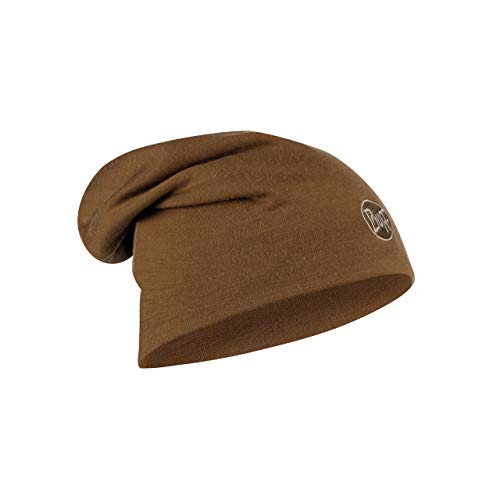 31XOikqsjnL.jpg Buff Solid Gorro Lana Merino Heavyweight Unisex Adulto Khaki