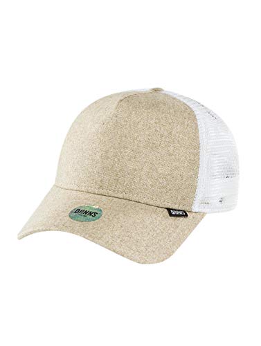31YQCb4dbeL.jpg Djinns Flannel Trucker Hombre Gorra Sombrero Gorro Blanco