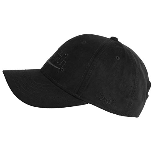 31Z2BXUeXk3L.jpg Von Dutch Gorra de piel de camel para hombre Negro