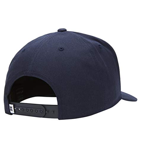31amBhQAjhL.jpg DC Shoes Badger Gorra con Cierre Ajustable a presión para Hombre ADYHA04043 Azul Blue