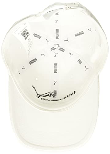 31clK4bSJiS.jpg PUMA Gorra ajustable Evercat para mujer Blanco Negro