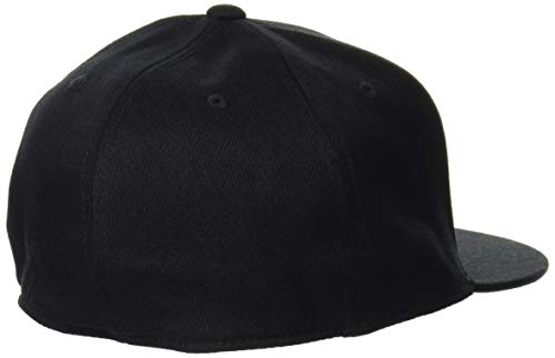 31eGx94GjiL.jpg Salomon Logo Cap Flexfit - Gorra Hombre Black