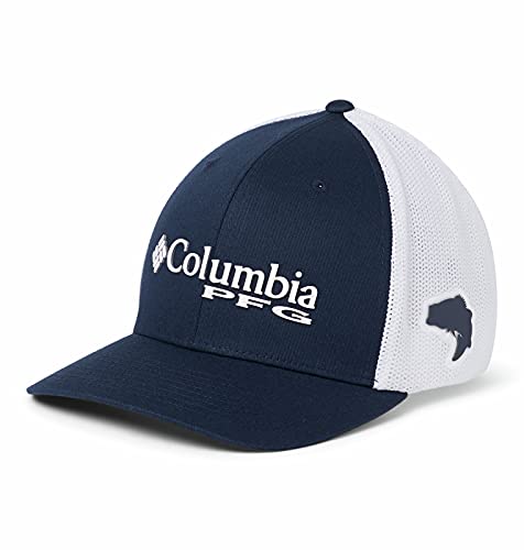 31fV1UabweS.jpg Columbia PFG Mesh Gorra Ajustada Hombre Navy