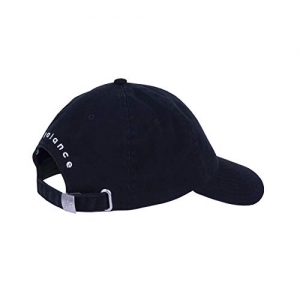 New Balance Sombrero clásico de algodón de sarga de 6 paneles para papá Negro