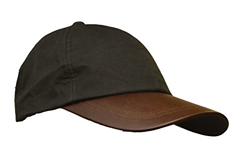 31h8n21pSEL.jpg Walker and Hawkes Gorra de béisbol Unisex Hecha de algodón Encerado con Visera de Cuero Talla única Negro