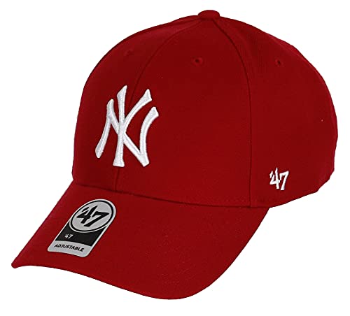 31i9JZ3LTJS.jpg Gorra MLB New York Yankees MVP Unisex Adulto Gorra B-MVP17WBV-RD Rojo Talla única