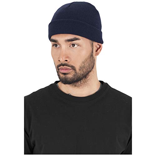 Flexfit Unisex Heavyweight beanie, dames en heren, verkrijgbaar in 19 kleuren, eenheidsmaat, bruin, One size