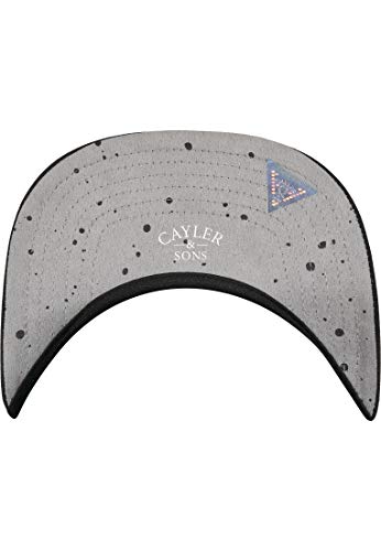31pRV3u2BvnL.jpg Cayler & Sons Unisex Cap WL Jaynasty Negro Rojo