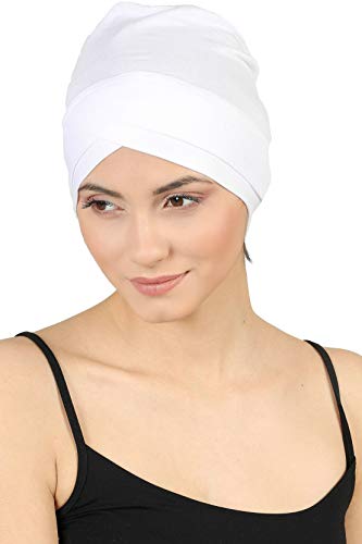 31t2BcEw5DuL.jpg Deresina W Gorrito detejido de bambú para quimio White