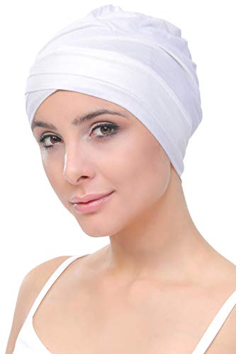 31vMH54woHL.jpg Deresina W Gorrito detejido de bambú para quimio Crema Blanca