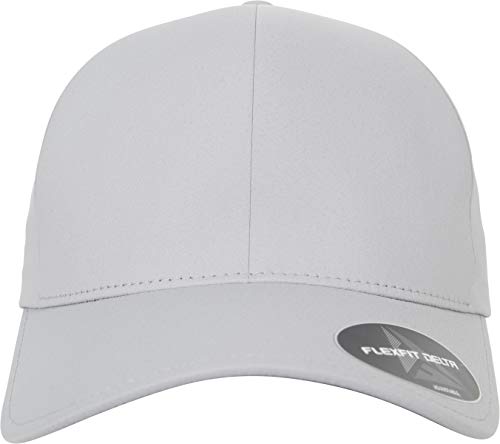 31wSuASlLnL.jpg Flexfit Delta Adjustable Gorra Unisex Adulto Plata