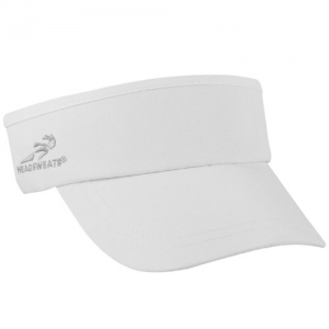 Headsweats Performance Super Eventure Woven Running Outdoor Sports Visor Sublimated Blanco