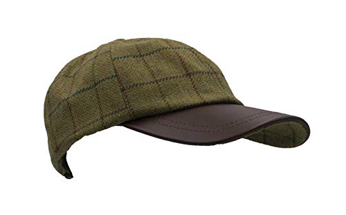 31yOlLnhTfL.jpg Walker and Hawkes Gorra de béisbol de Tweed Unisex con Visera de Cuero Estilo campiña Inglesa Ideal para la hípica y la Caza Beige