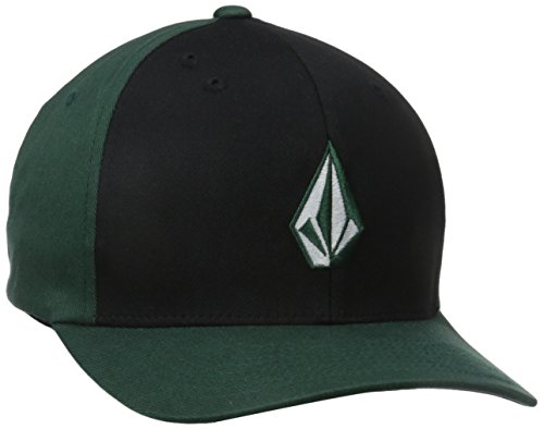41-K7VPrJZL.jpg Volcom Full Stone Xfit Gorra de béisbol para Hombre Pizarra
