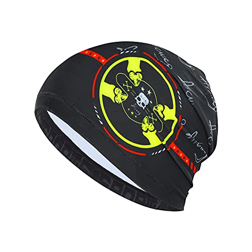 411h-PB2QLS.jpg Arcweg Gorra Ciclismo Run Moto Skull para Hombres Suave Transpirable Multicolor