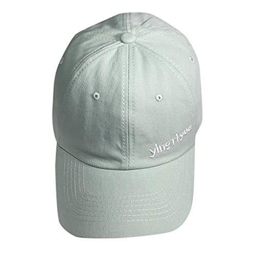 411uykENV7L.jpg Negro Gorra de Béisbol Ajustable Moda Unisex Bordado Liso Respirable Gorra de Color Sólido Deportiva Caza Pesca Actividades al Aire Libre Casual Hip Hop Sombrilla Sombreros Multicolor C