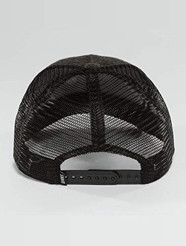 412BSsaOnjFL.jpg Djinns Flannel Trucker Hombre Gorra Sombrero Gorro Negro