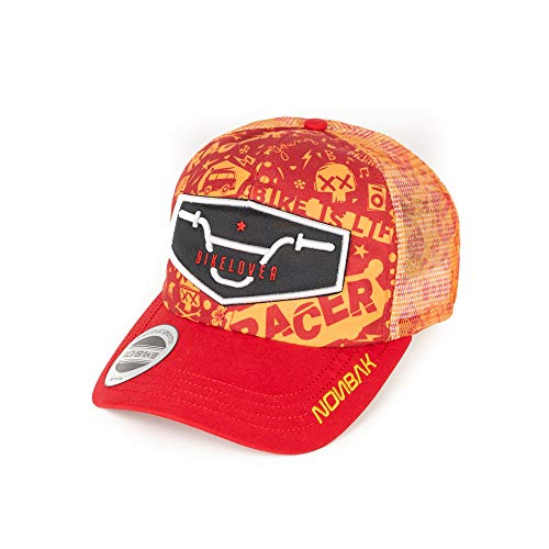 412eAOQjFGL.jpg Nonbak Gorra Trucker Cap Gorra béisbol Transpirable Logo 3D. Muy Ligera 6 Paneles. Tejido Malla. EDICIÓN Limitada Racer Nova Bike