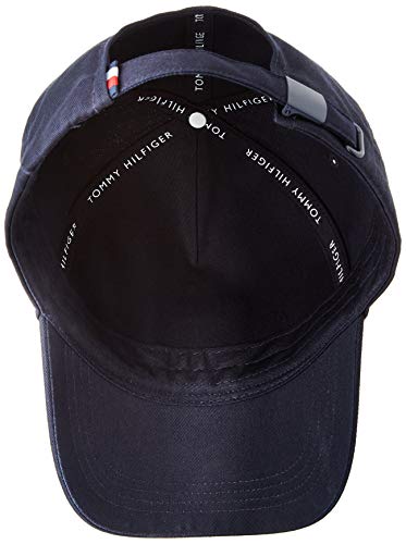 412o7yr85GL.jpg Tommy Hilfiger Big Flag Cap Gorro/Sombrero para Hombre Cielo del desierto