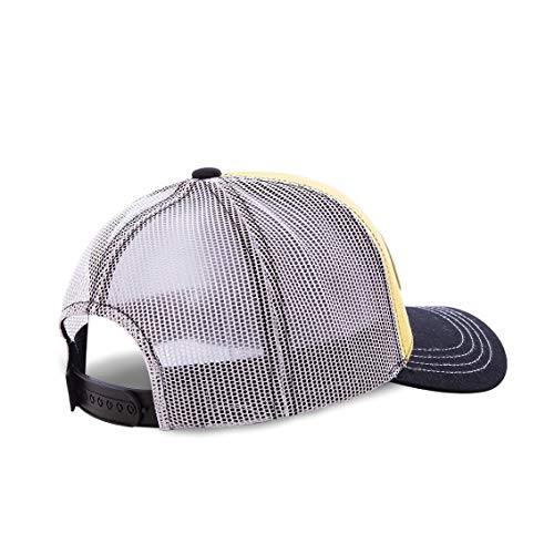 412tbEyatUL.jpg Von Dutch Gorra amarilla con visera negra para hombre Amarillo
