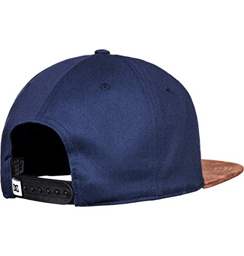 4139P1WKJtL.jpg DC Shoes Brackers Gorra con Cierre Ajustable a presión para Hombre ADYHA03996 Negro IRIS