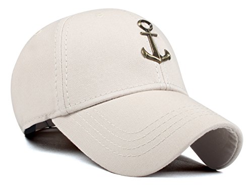 413lat-6-qL.jpg CACUSS Sombrero de golf estructurado con cierre de hebilla ajustable para deportes de vela para Hombres Beige
