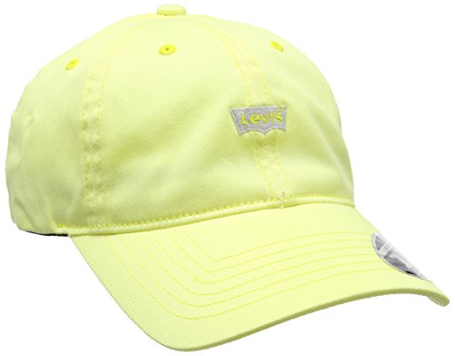 415kfst49sL.jpg Levi's Mini Batwing Dad Hat Gorra Hombre Amarillo