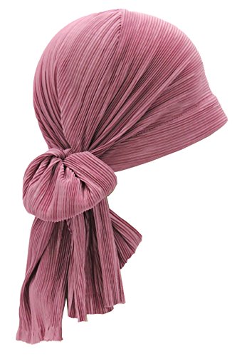 4167m7wNMkL.jpg Deresina Versátil pañuelo para la Cabeza para pérdida de Cabello Rosa