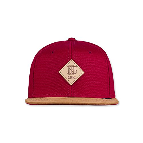 416XZWHJZ8L.jpg Gorra 6P Light Canvas Snapback Djinns Gorra de beisbol gorra Burdeos