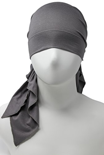 4179EDgfVAL.jpg Deresina Headwear Bufanda para Mujer Gris