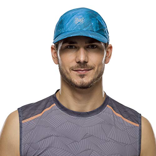 417WWw2BcgdL.jpg Buff Pro Run Cap - Deporte-Diademas Unisex Adulto Light Blue