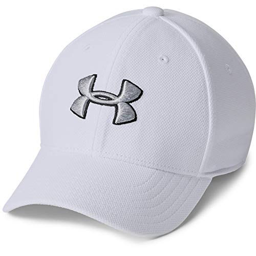 417tc0ttlTL.jpg Under Armour UA Boy Blitzing 3.0 Cap - Gorra Niños Blanco