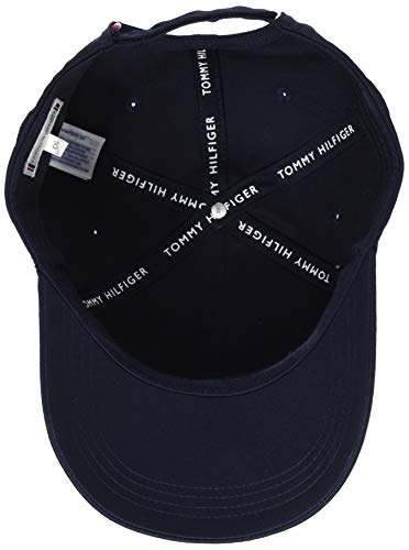 419w63BOyVL.jpg Tommy Hilfiger TH Cap Gorro/Sombrero para Mujer Cielo del desierto