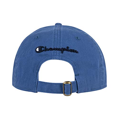41A42BWWbgSL.jpg Champion Gorra ajustable para hombre padre padre Escudo azul