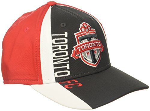41AW4-4CDCL.jpg Adidas Curved Visor Flex Cut 'N Sew Visera Curvada Flexible Para Hombre gris/rojo