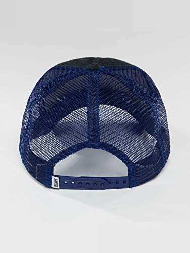 41B2fu7O2YL.jpg Djinns Felt Rubber Gorra Trucker Meshcap Hombre Sombrero Dark Navy